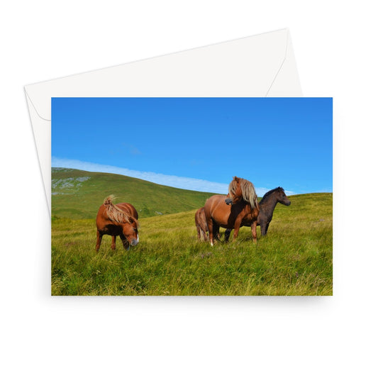 Carneddau card Greeting Card