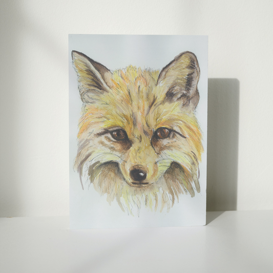 Fox, Greeting Card
