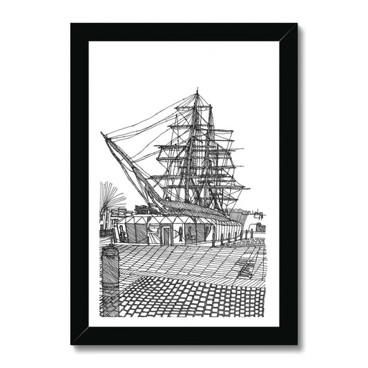 Cutty Sark- London, Framed Print