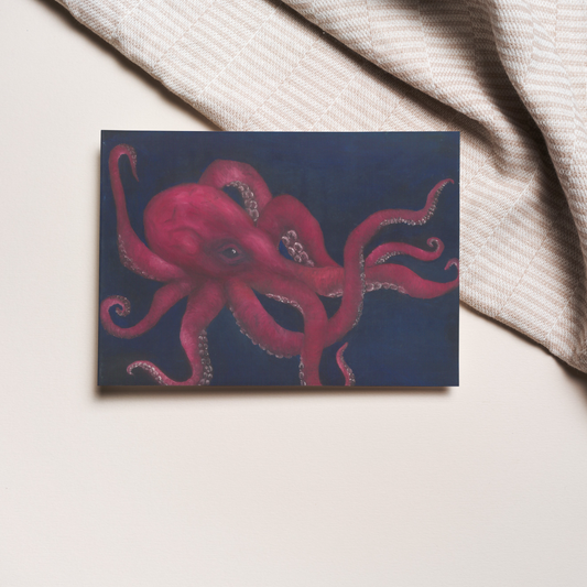 Octopus, Greeting Card
