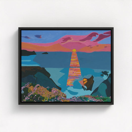 Sunset & Flowers