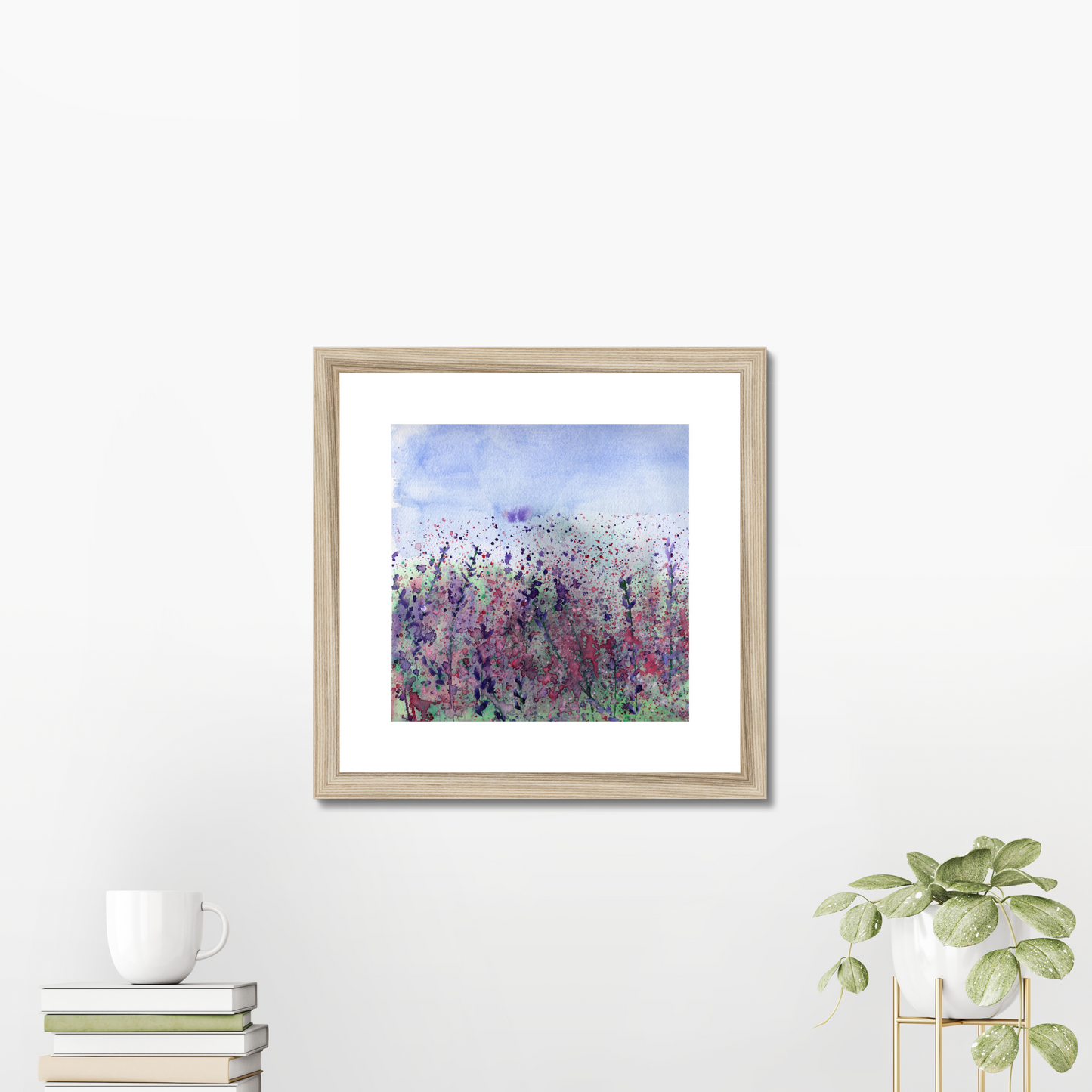 Purple Haze Framed & Mounted Print