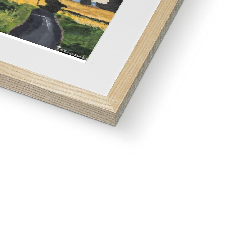Cedars in Needham Framed & Mounted Print