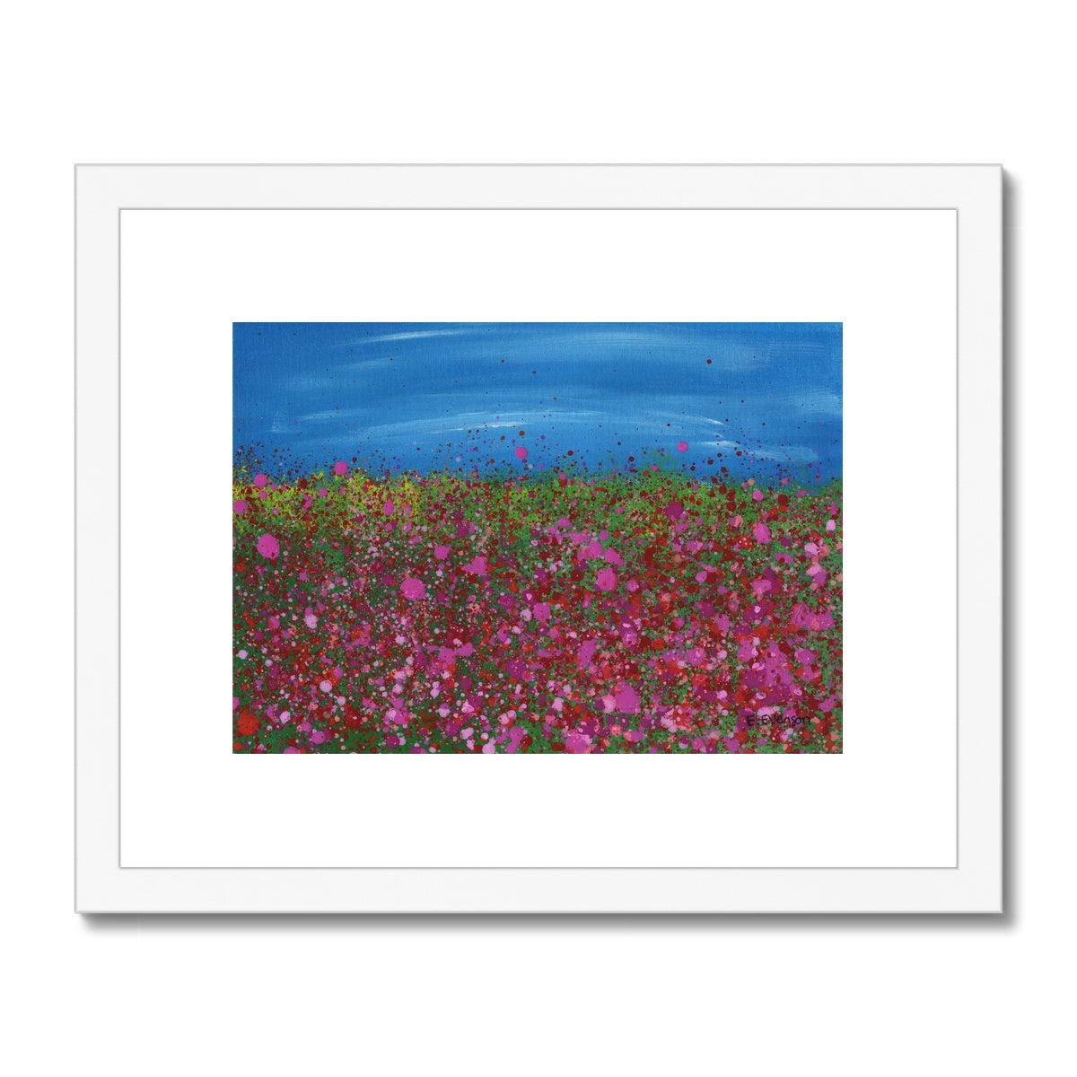 Sweet Pink, Framed & Mounted Print