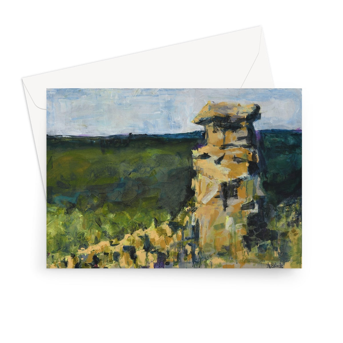 Devil's Chimney, Greeting Card