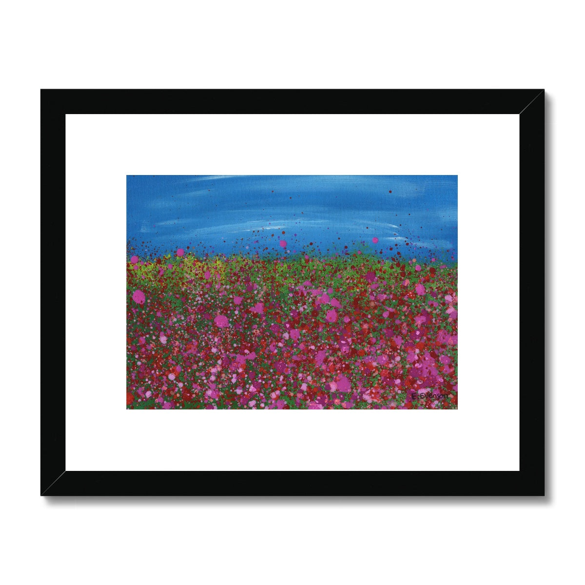 Sweet Pink, Framed & Mounted Print